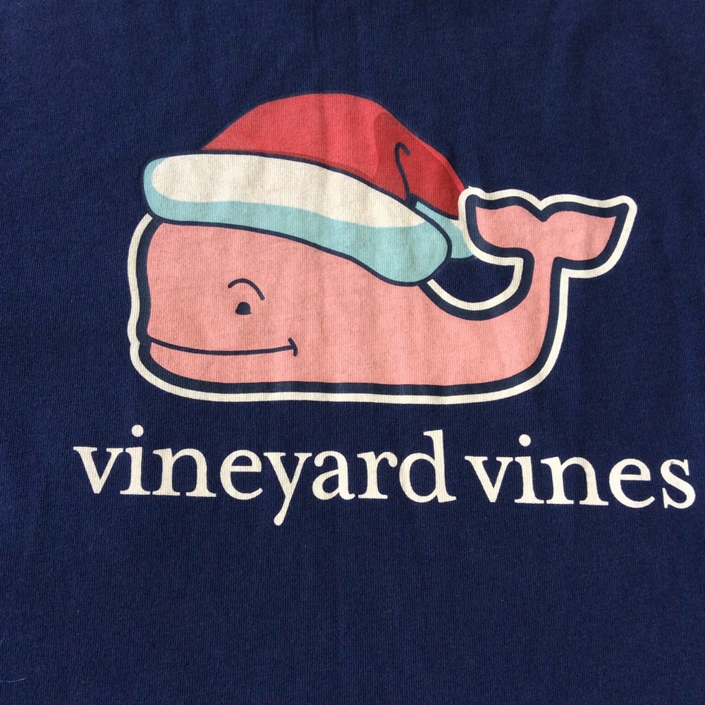 Vineyard Vine 🐳🎅Long~Sleeve Pocket Tee - Picture 10 of 13
